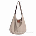 Ladies' Canvas Handbag for Promotional, Customized Colors, Logos Welcomed